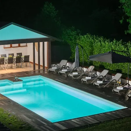 Bella, With Heated Pool Villa Cerovlje
